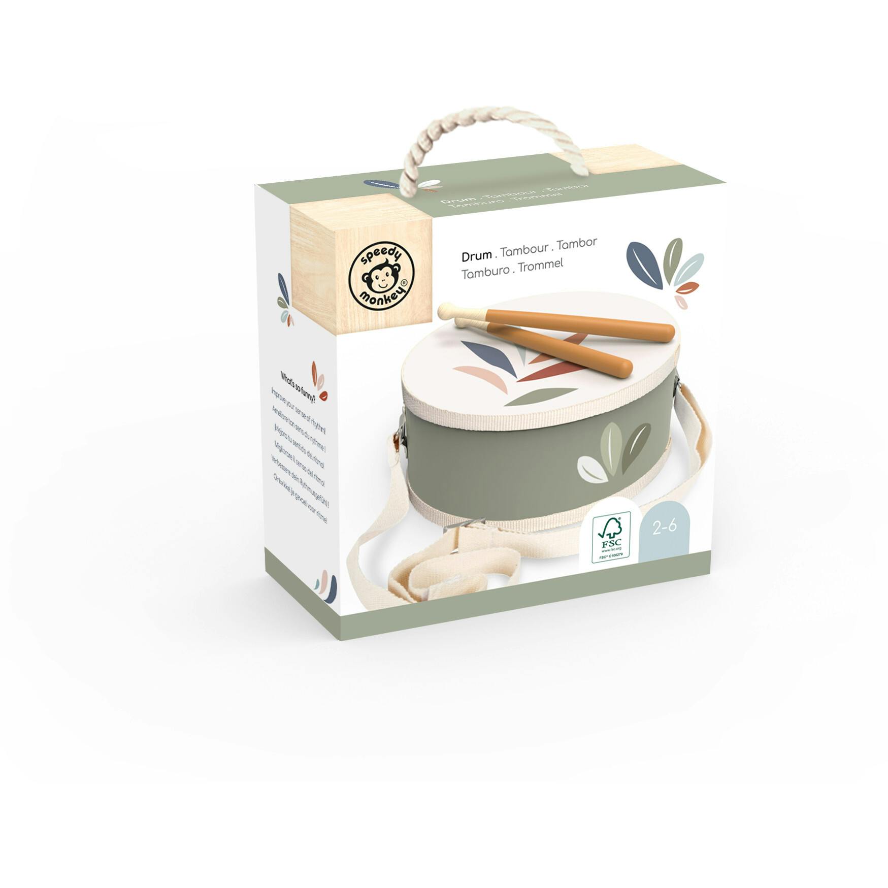 Drum w/ adjustable strap