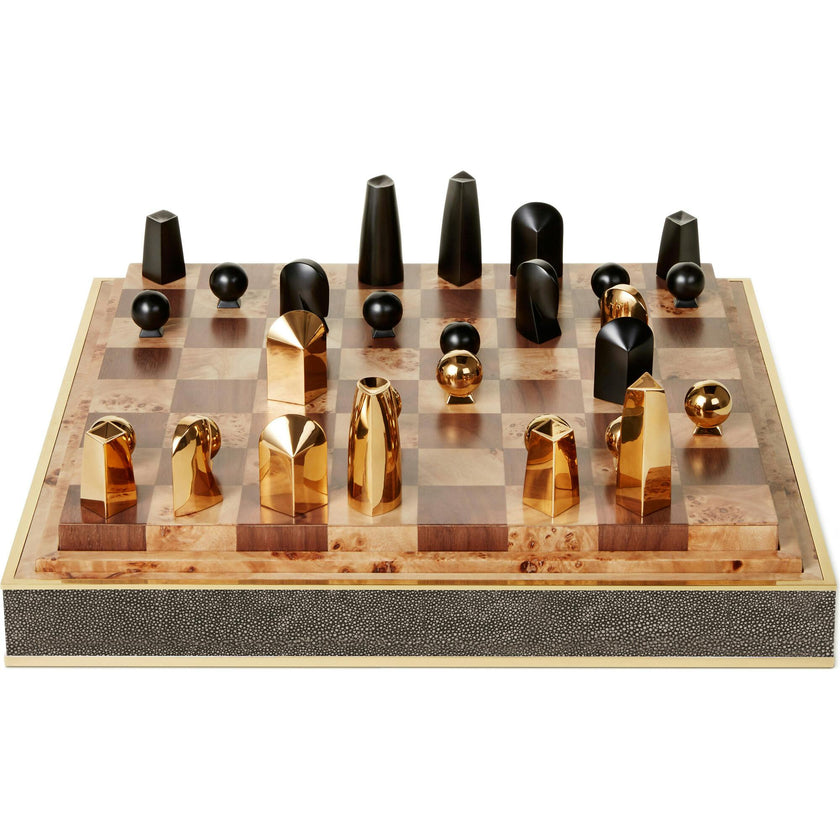 Shagreen Chess Set