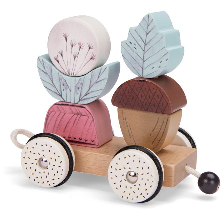 Pull along activity train "After The Rain" collection