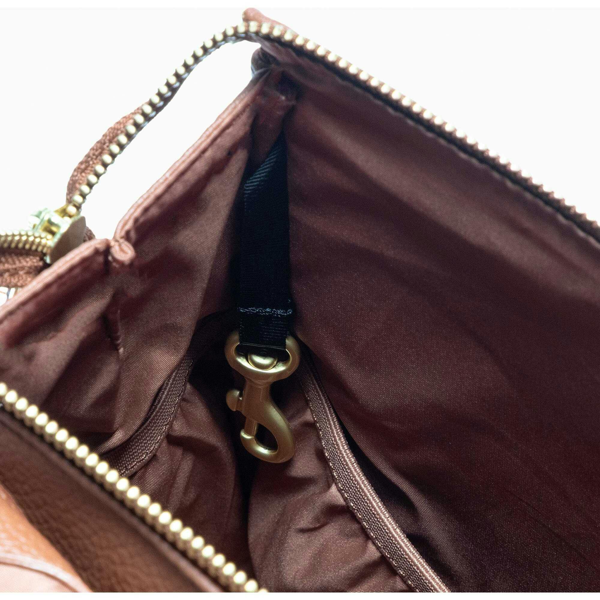 Cognac Mini Classic Diaper Bag II