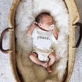 graphic bodysuit | peace