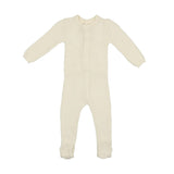 Braided Rope Knit Long Sleeve Footie