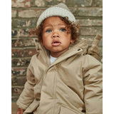 Fuzzy 2-Tone Ribbed Beanie