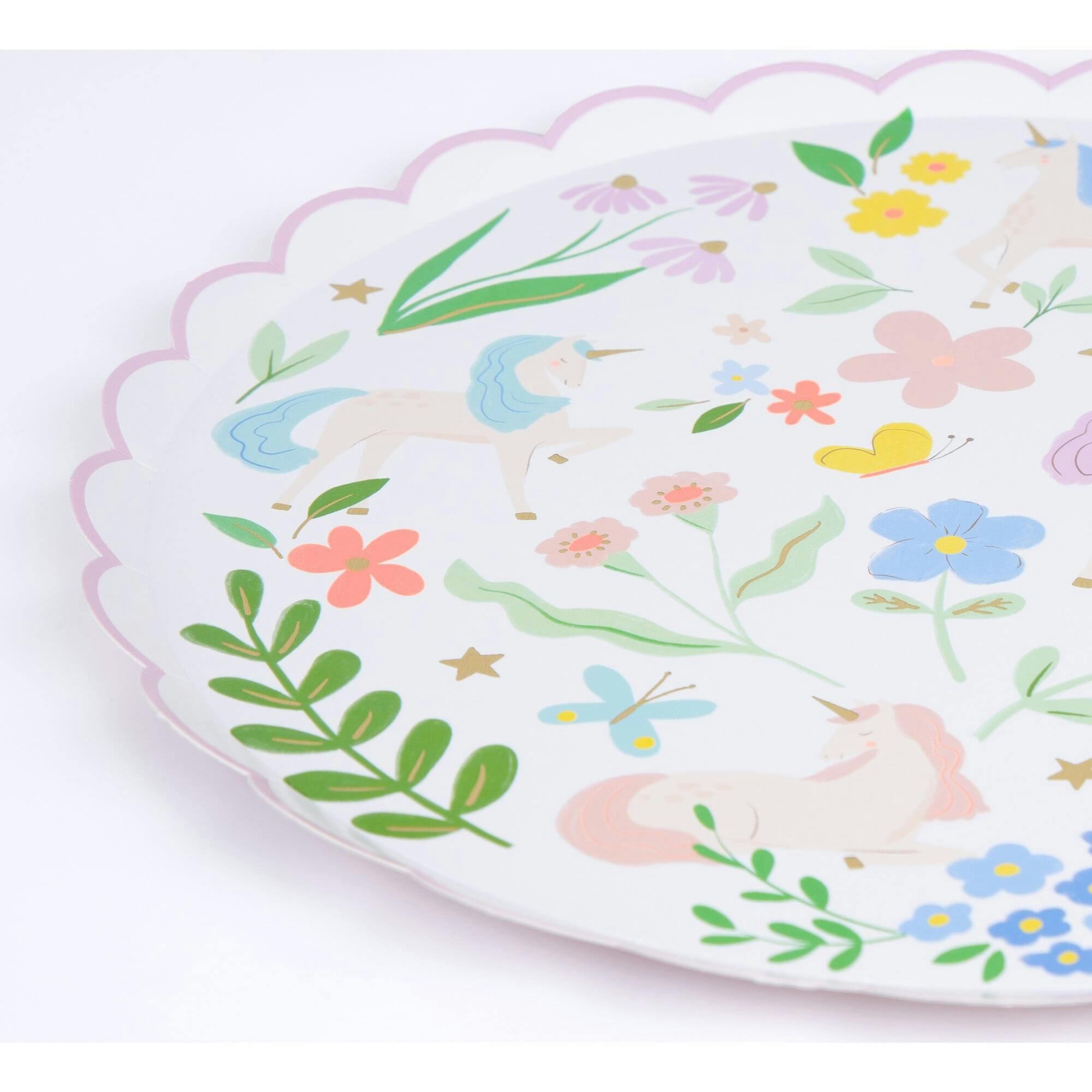 Meadow Unicorns Side Plates