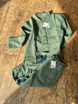 Mint Manu Overdye Denim Trousers