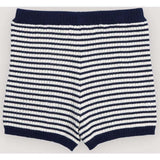 Azalea Short Summer Midnight Mini Knit Stripes