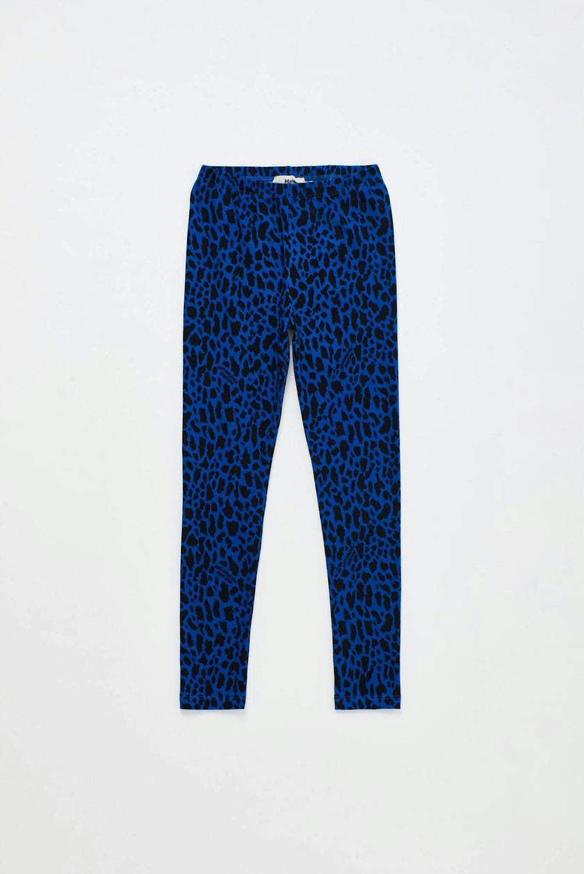 ANIMAL PRINT LEGGING BLUE
