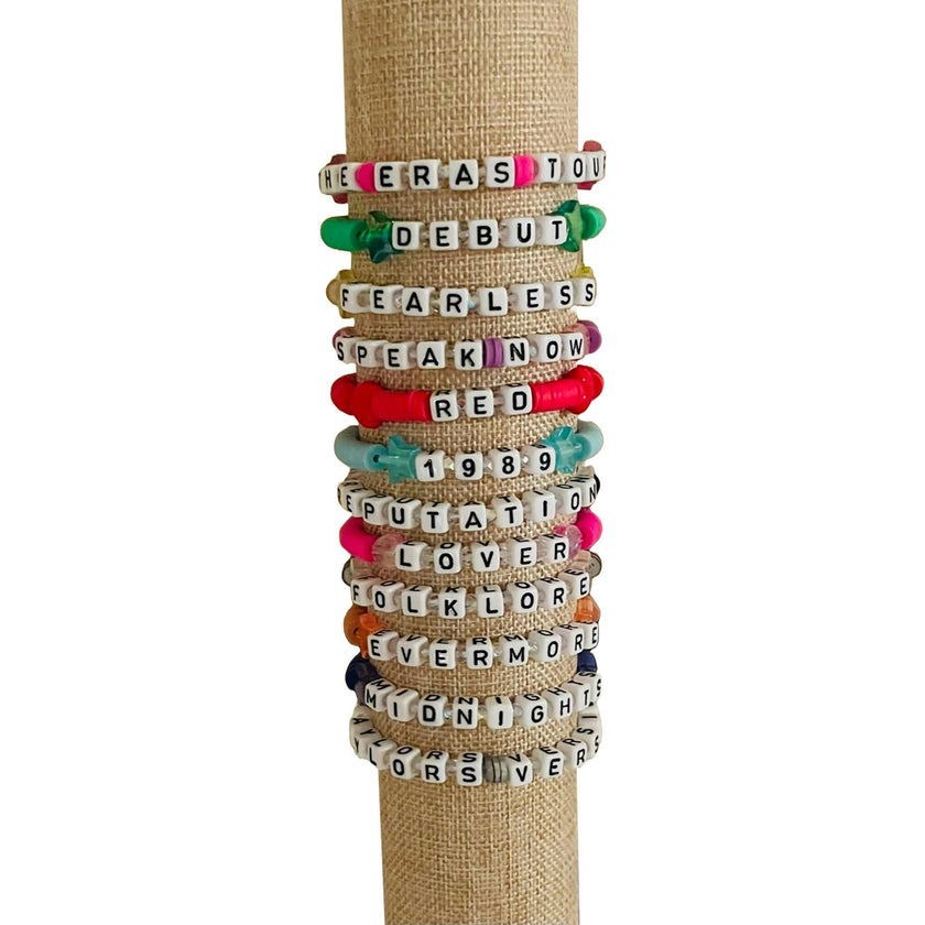 Taylor Swift Disc Bracelet Set