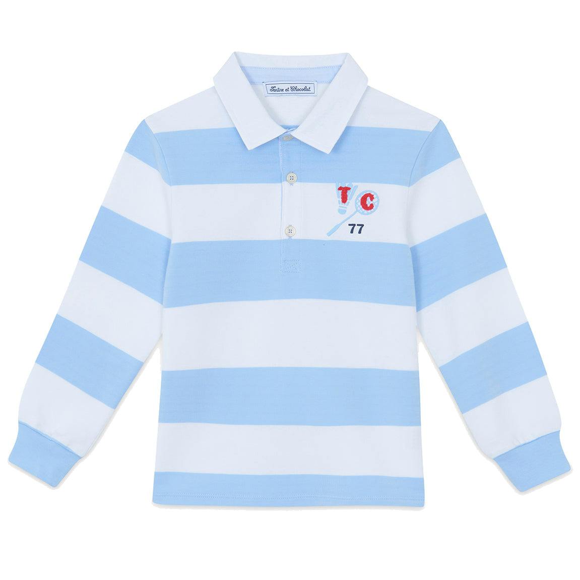 TARTINE ET CHOCOLAT Badminton Rugby Polo - Nuage
