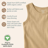 MALONE 5-Pack Toddler Tank Top Undershirts