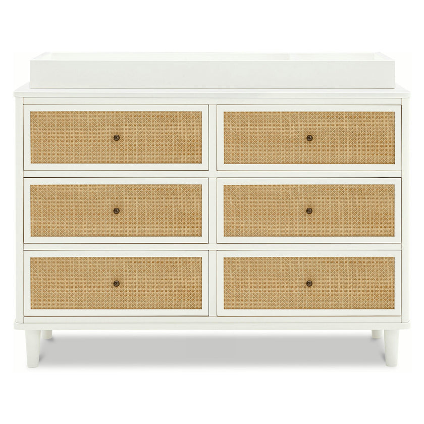 Namesake Marin with Cane 6 Drawer Assembled Dresser (49")