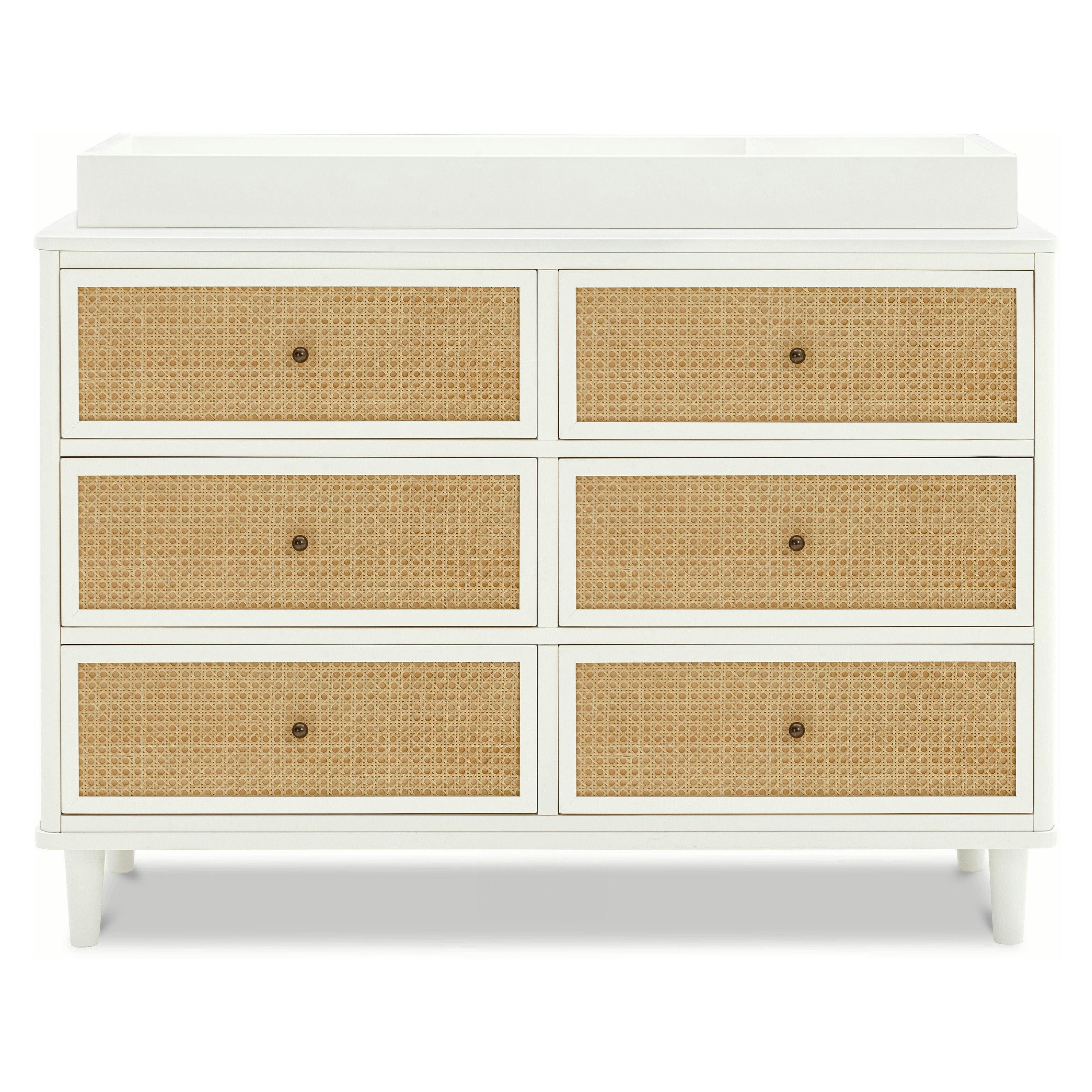 Namesake Marin with Cane 6 Drawer Assembled Dresser (49