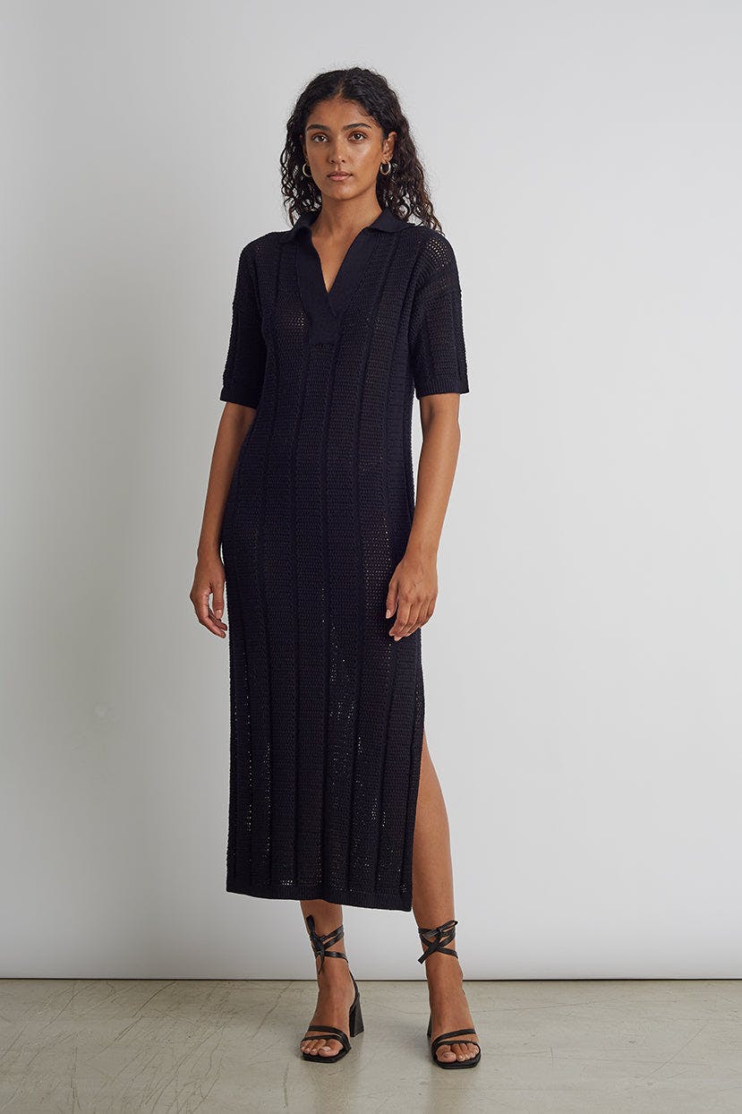 EMMIE SWEATER DRESS | NAVY | LAST ONE!