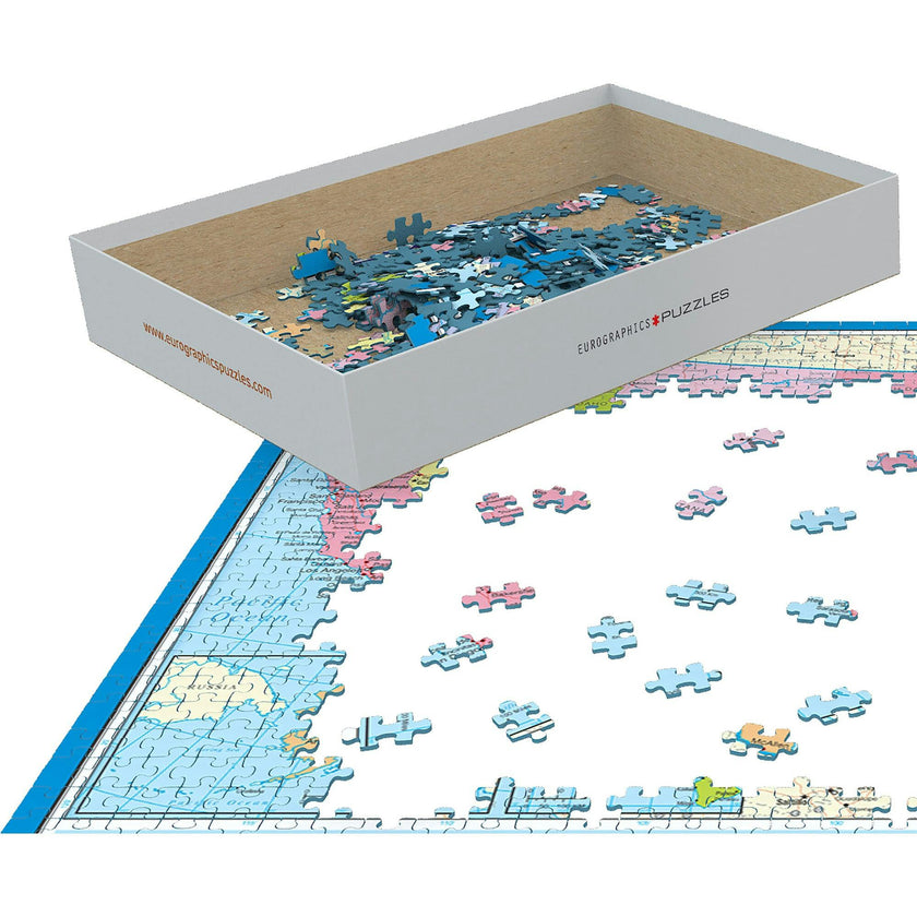Map of the United States - 1000 pc Puzzle
