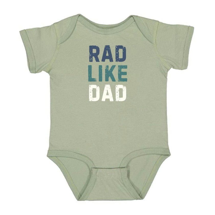 Rad Like Dad Short Sleeve Bodysuit