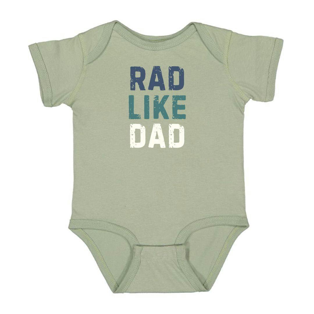 Rad Like Dad Short Sleeve Bodysuit