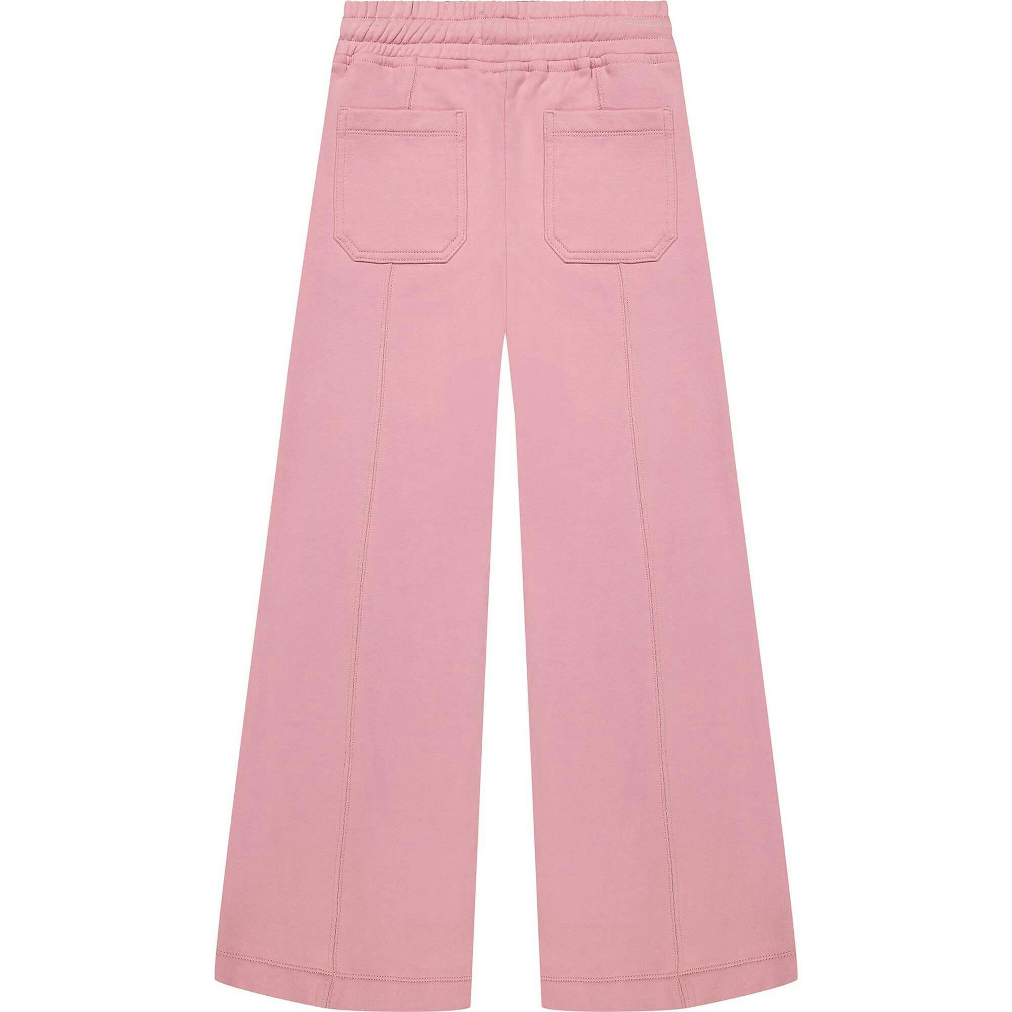 Lily Wide Leg Pull-On | Pink Rose