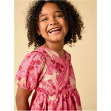 Tie Wrap Neck Dress, Multi