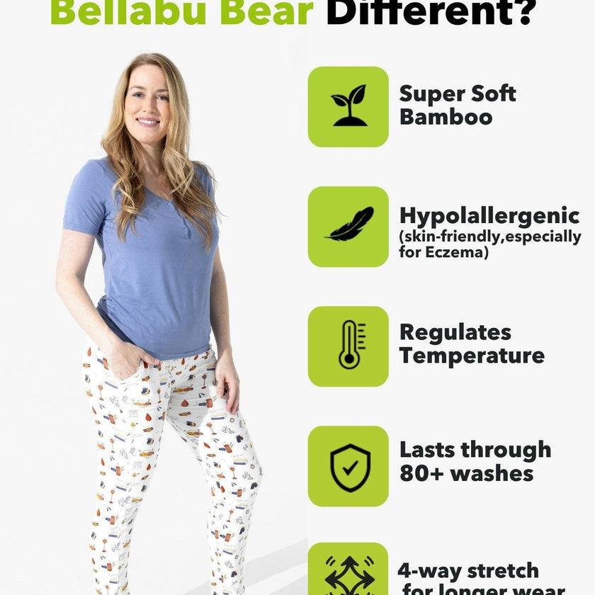 Boxing Bamboo Women's Pajama Set