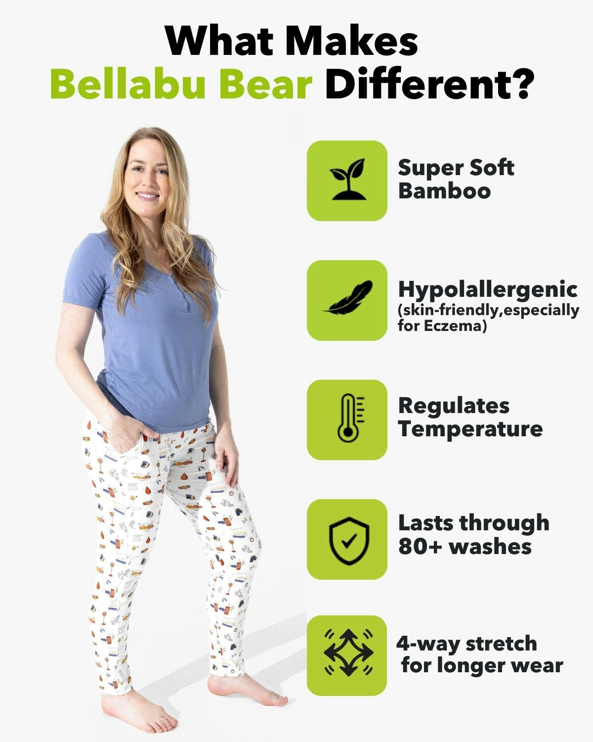 Boxing Bamboo Women's Pajama Set