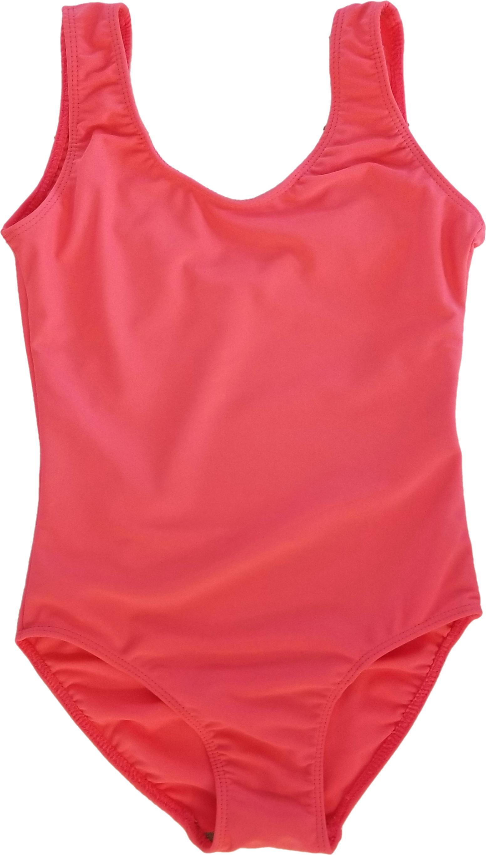 Kids Basic One Piece Bathing Suit