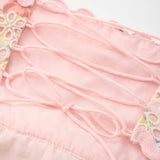 Alanna Frill Embroidered Maxi Dress