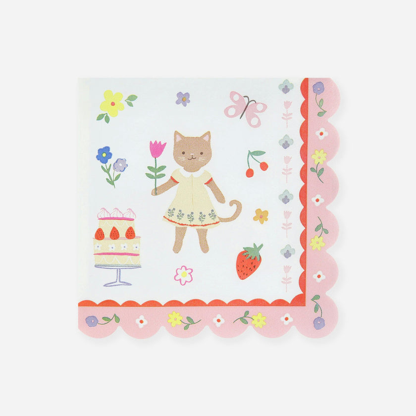 Kitten Club Large Napkins
