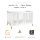 Babyletto Gelato 4-in-1 Convertible Crib with Toddler Bed Conversion Kit