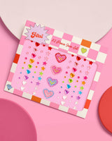 Rainbow Face Gems - 82 pc rainbow rhinestones