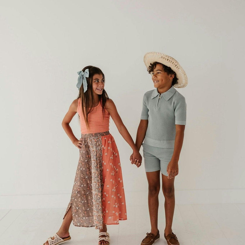 Panel Maxi Skirt