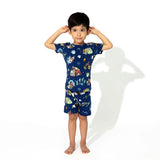 PAW Patrol: The Mighty Movie - Mighty Vehicles Bamboo Kids Pajama Short Set