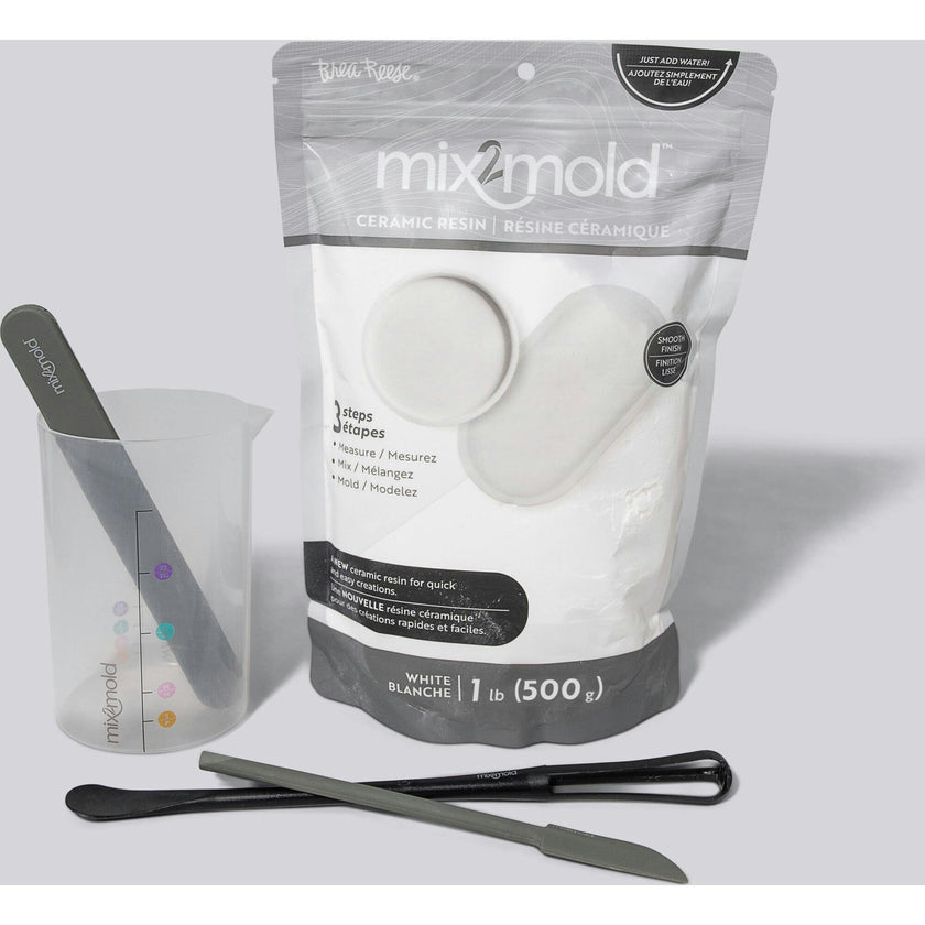 Brea Reese: Mix2Mold Ceramic Resin - White Powder