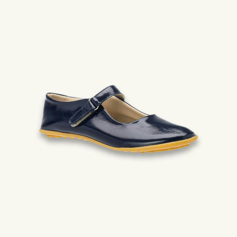Bare Mary Jane | Blue Leather