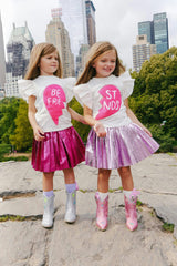 Best Friends Ruffle Sleeve T-Shirts