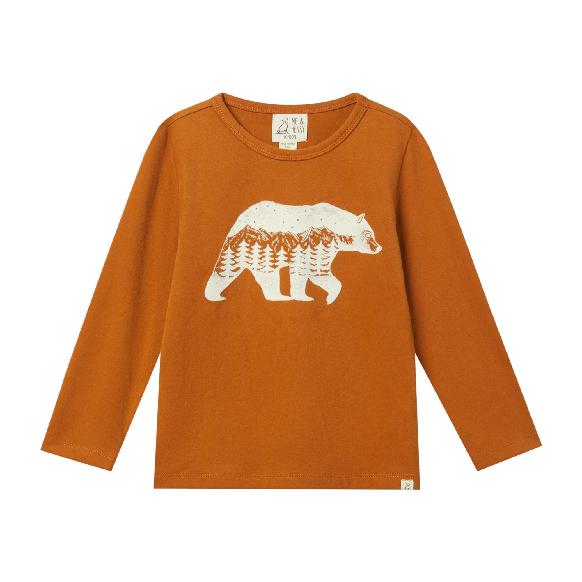 CHEROKEE Bear Mountain Printed Tee