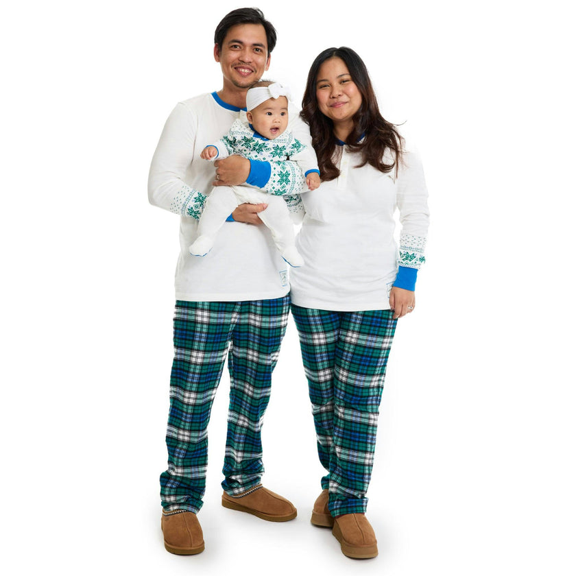 FAIR ISLE + FLANNEL Matching Family Christmas Pajamas
