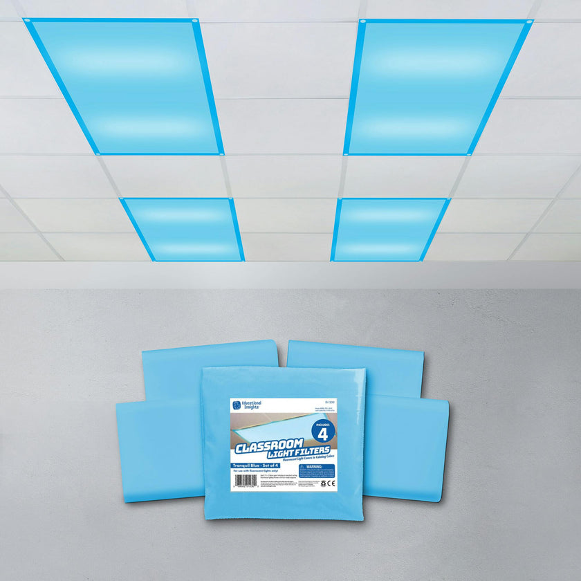 Fluorescent Light Filters (Tranquil Blue)