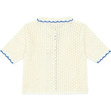 BONTON Crochet Lanza Cardigan - Marshmallow