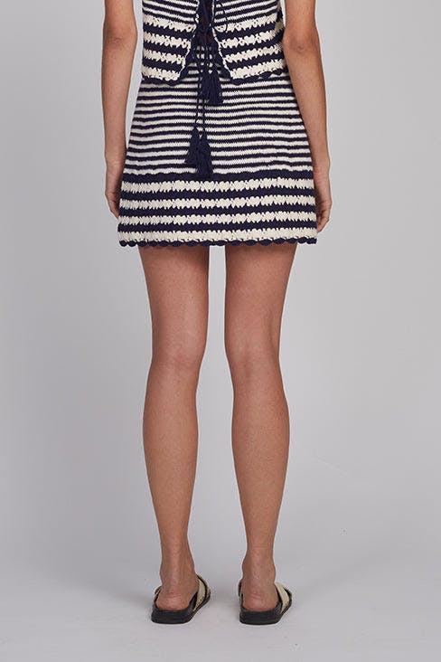 TATUM CROCHET MINI SKIRT