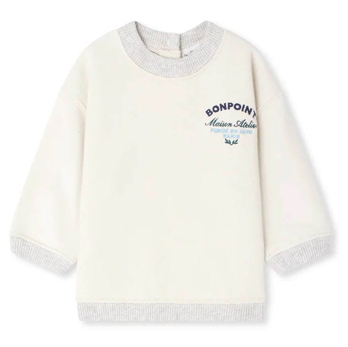 BONPOINT Dady Sweatshirt - Gris Chine