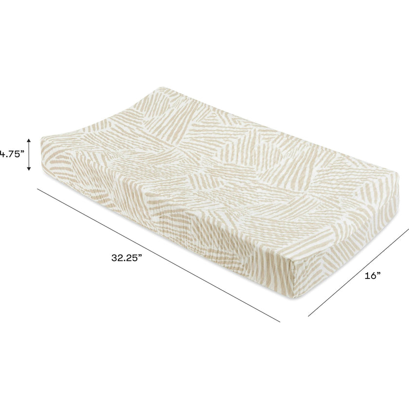 Organic Muslin Cotton Quilted Changing Pad Cover