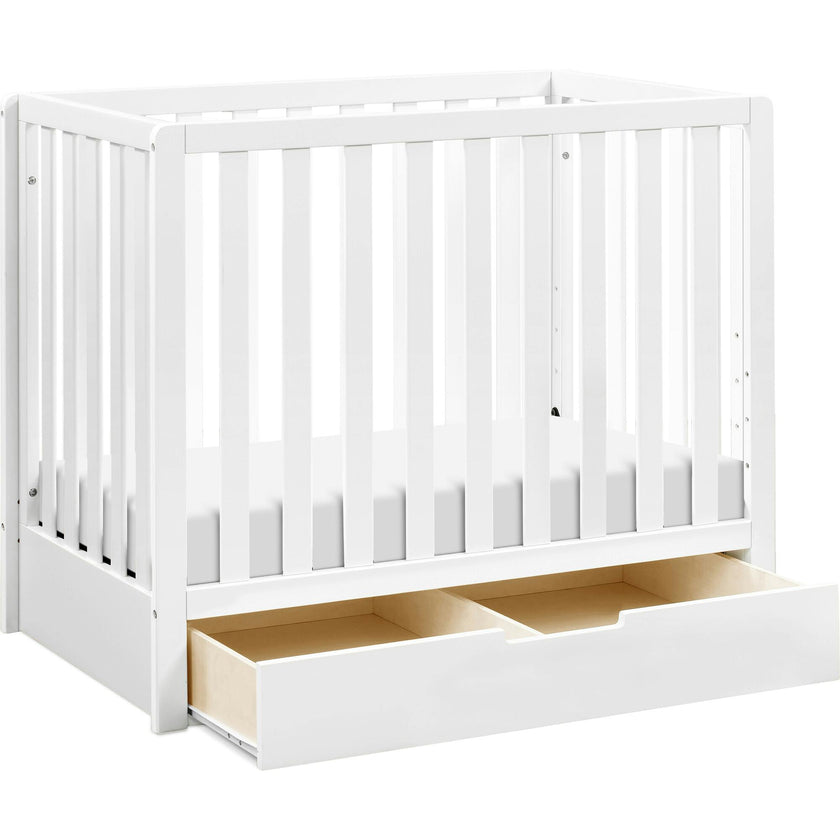 Colby 4-in-1 Convertible Mini Crib with Trundle