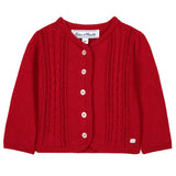 TARTINE ET CHOCOLAT Cerise Baby Cardigan