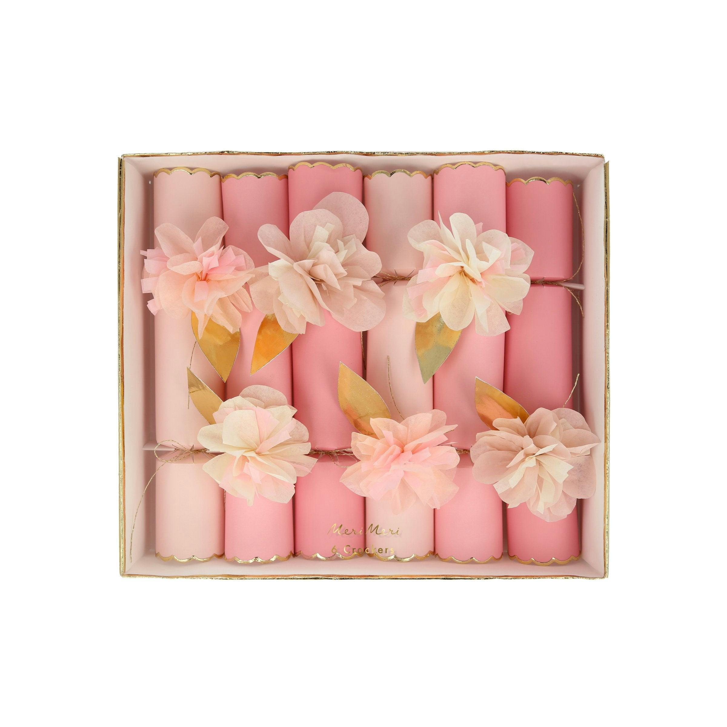 Tissue Floral Crackers
