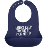 Ladies Pick Me Up Wonder Adjustable Silicon Bib