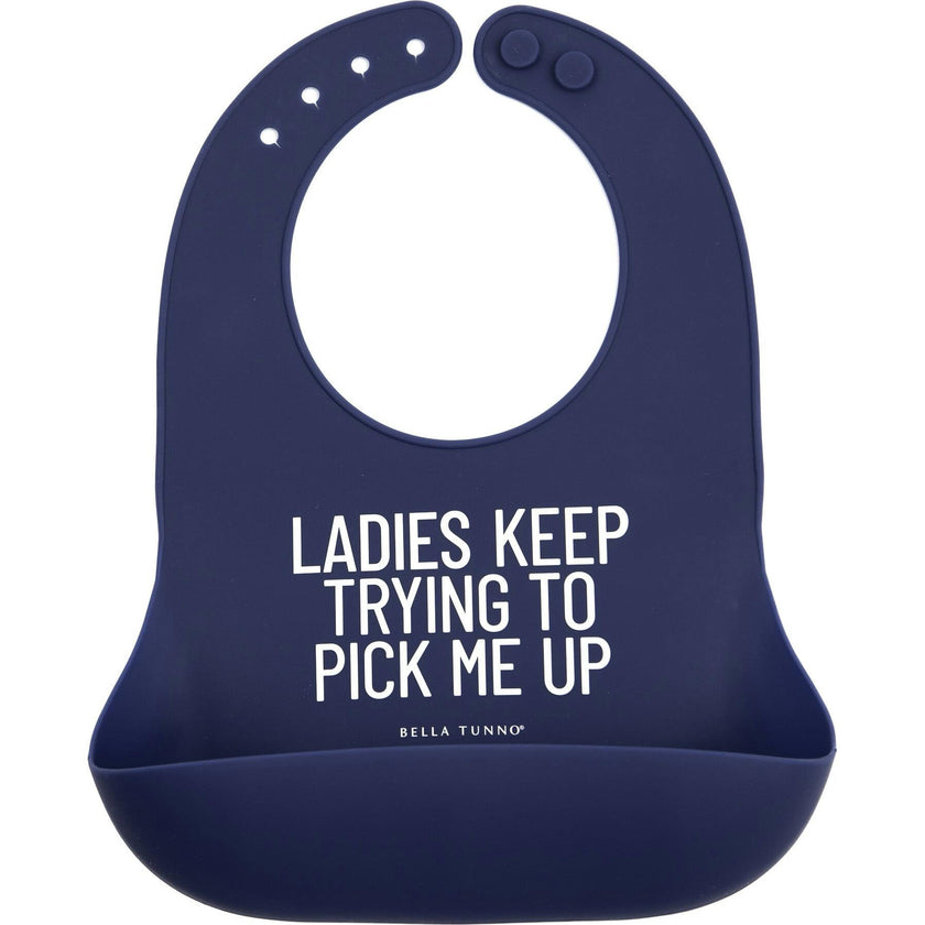 Ladies Pick Me Up Wonder Adjustable Silicon Bib