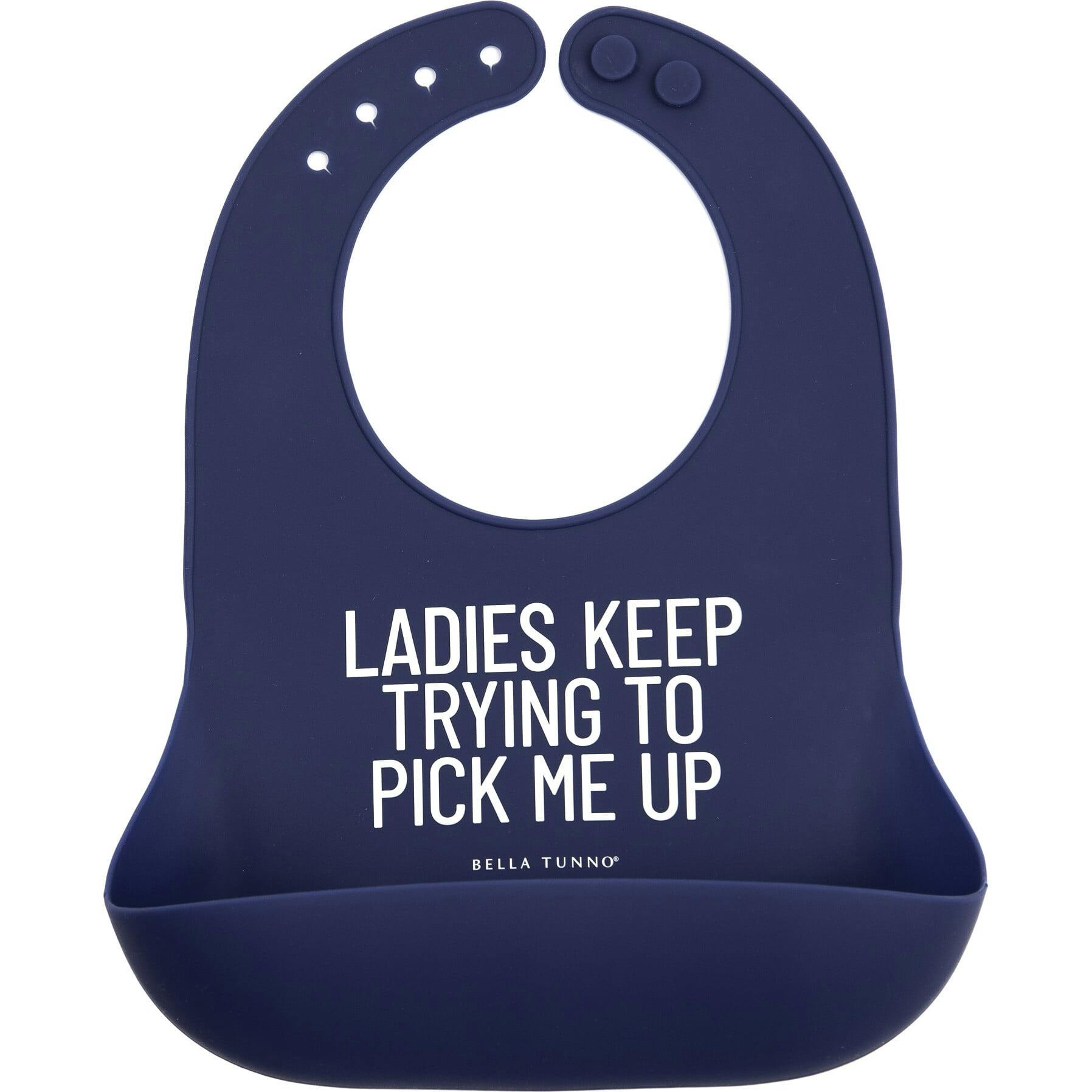 Ladies Pick Me Up Wonder Adjustable Silicon Bib