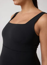 The Short Maternity Active Unitard Jumpsuit