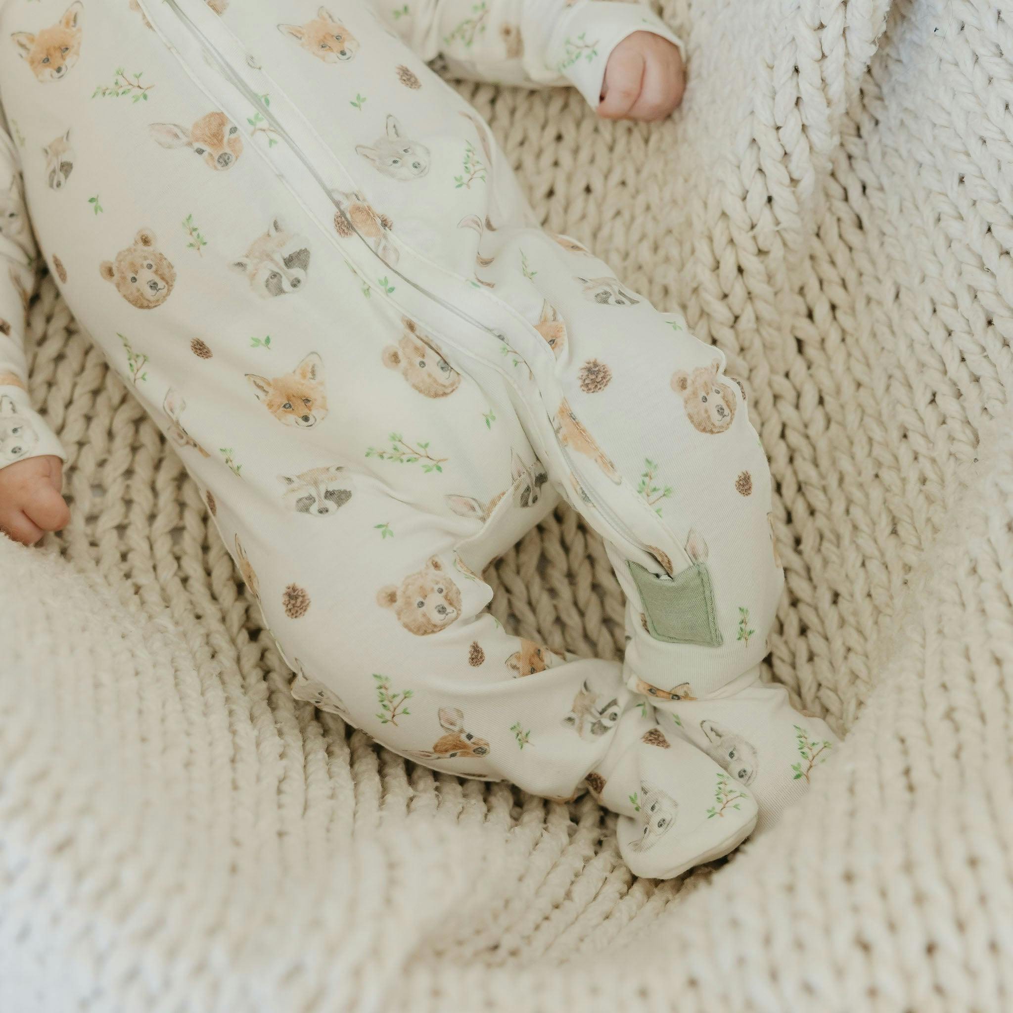 Zip-Up Footie Pajama - Wilder