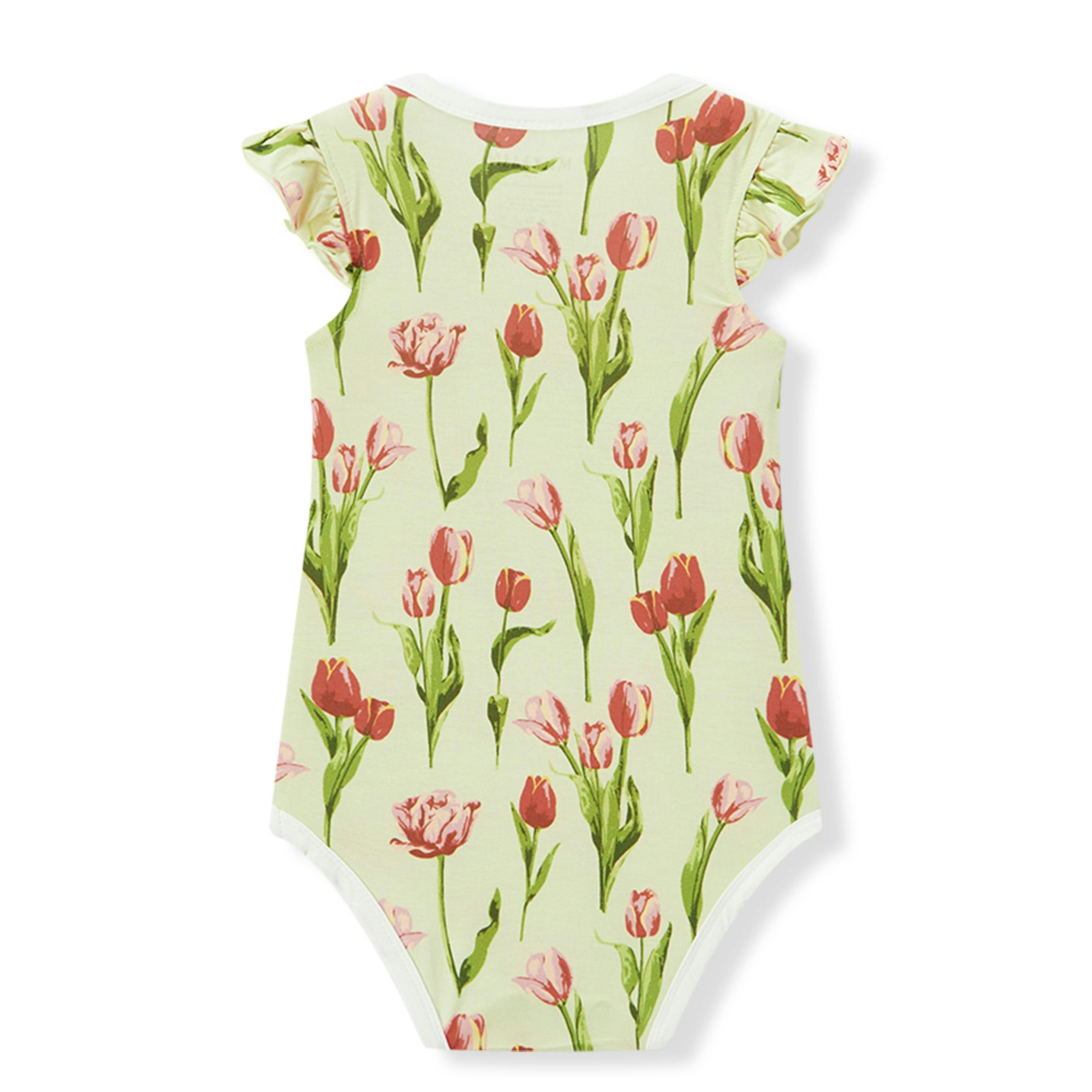 Tulip Luxe Stretch Ruffle One Piece